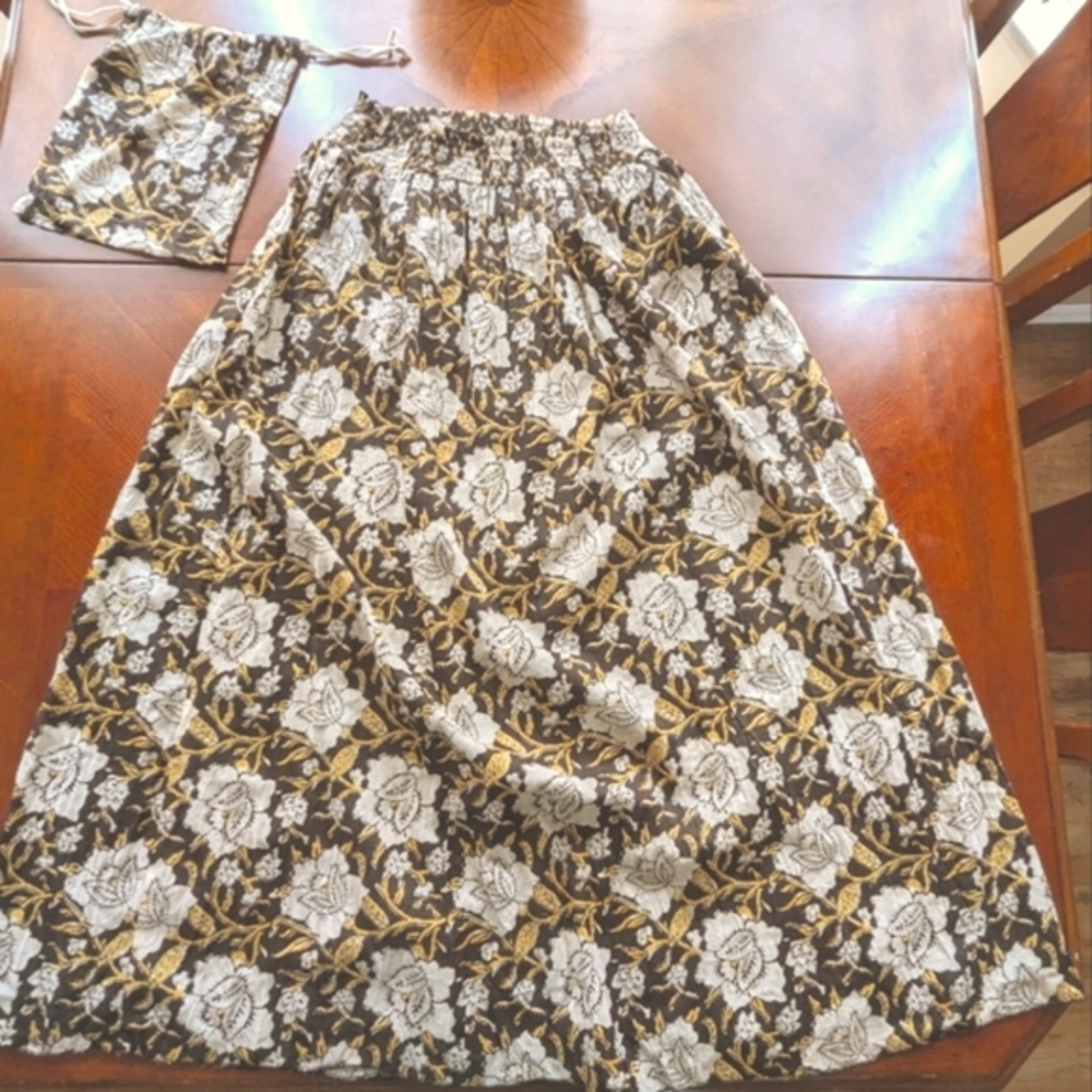 Natural Life Skirt in a Bag L black gold